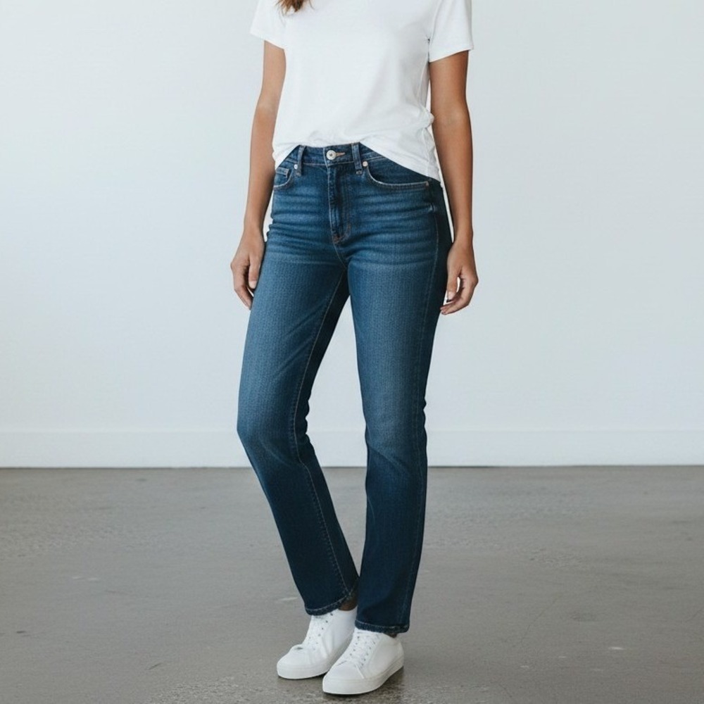 Polo Jeans Co Ralph Lauren Women's 30x29.5 Medium Wash Bootcut Button Fly Jeans